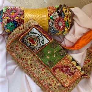 Laura Lee  and Christiana beaded bags